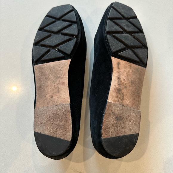 Tory Burch Fitz Suede Loafer in Black - Picture 4 of 5